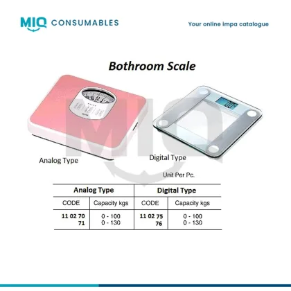 Bathroom Scale Analog Type – 130 Kgs