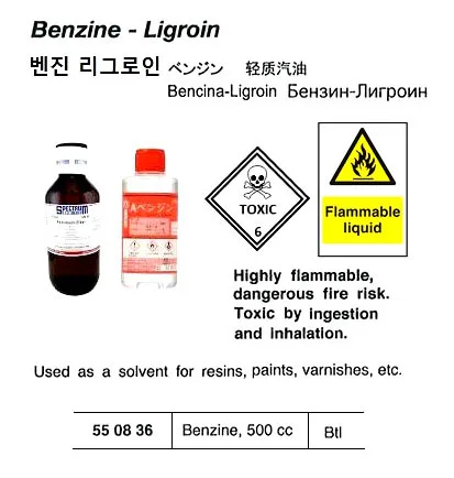Benzine (Ligroin) 500 Cc