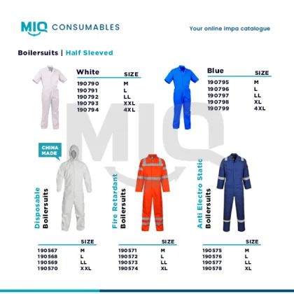 Boilersuit Disposable, Polypropylene Size Xxl (3L)