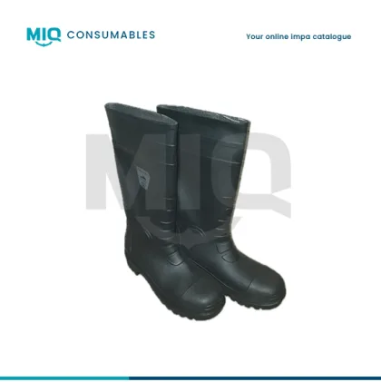 Safety Rubber Boots, With Steel Toe, Long 29 Cm