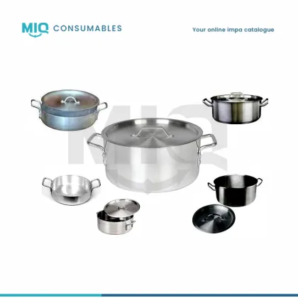 Braiser Aluminium With Cover 400 X 160 Mm 20 Liter Heavy Duty