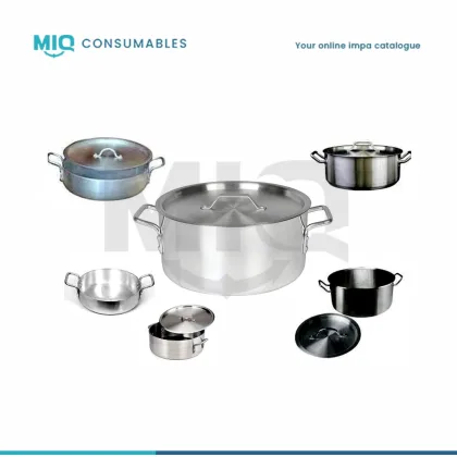 Braiser Aluminium With Cover 450 X 180 Mm 28 Liter Heavy Duty