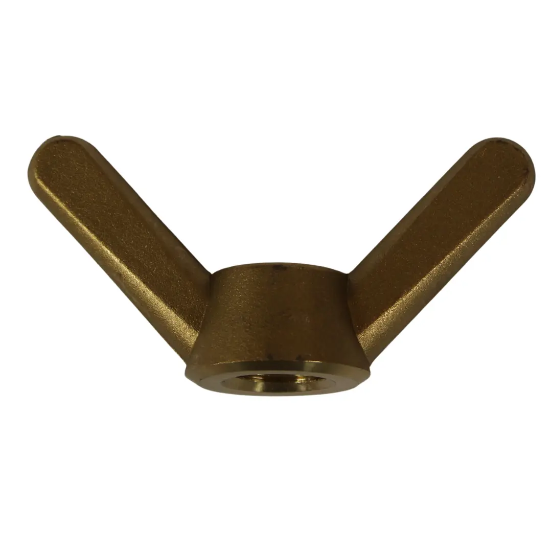 Brass Butterly Nut for Dogbolt M10, IMPA 693001