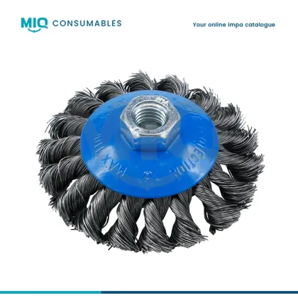 Brush Conical Wheel Plaited, 100Mm F/Derustingbrush Mag9000
