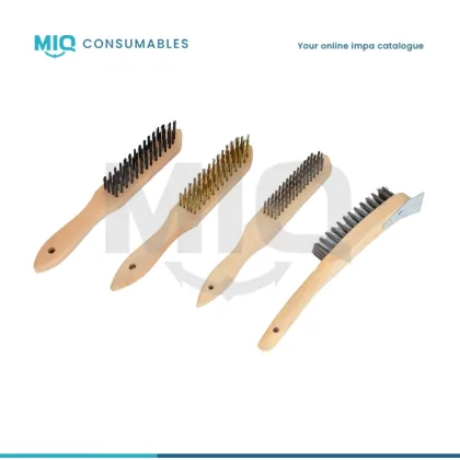 Brush Hand Brass 4 Row