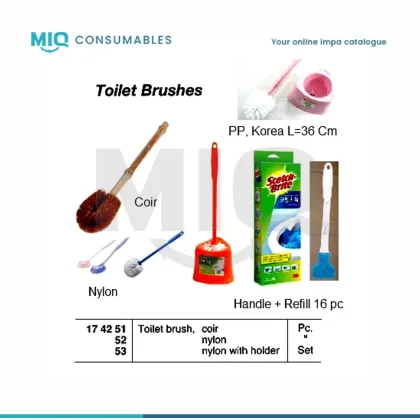 Brush Toilet Nylon Hair
