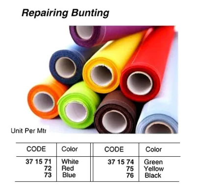 Bunting Repairing Cloth, 1260 Mm Width, Black
