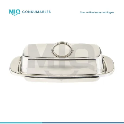 Butterdish Stainless Steel With Cover