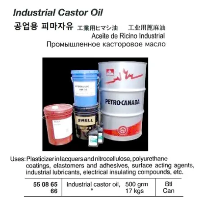 Castor Oil Industrial 17 Kgs