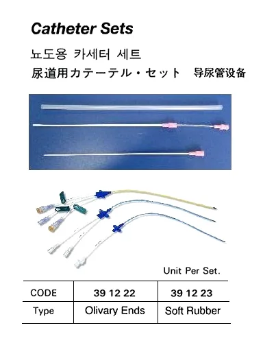 Catheter Set Olivary End