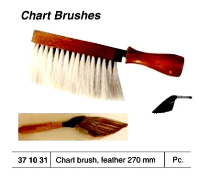 Chart Brush, Feather 270 Mm