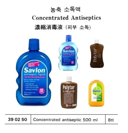 Concentrated Antiseptic 500 Ml