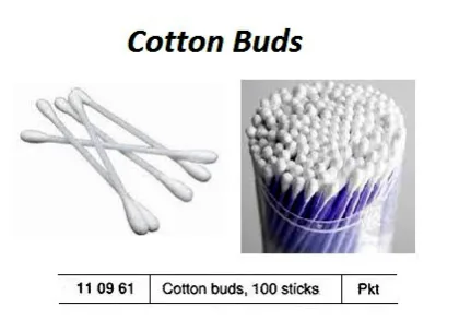 Cotton Buds, 100 Sticks