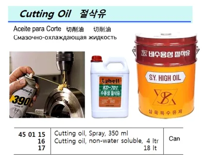 Cutting Oil, Non Water Soluble, 18 Ltr