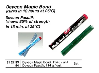 Devcon Fasstik, 114 G/Unit