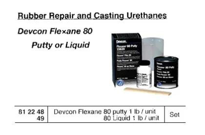 Devcon Flexane 80 Putty, 1 Lb