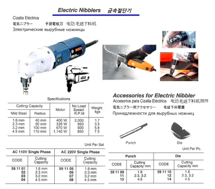 Die For Hand Nibbler 1.6 Mm