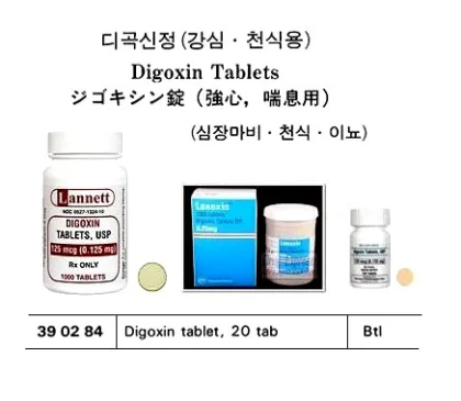 Digoxin Tablet 20 Tab