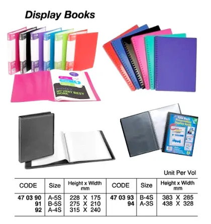 Display Book With 20 Holders, A5 S