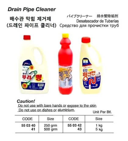 Drain Pipe Cleaner, 500 Grm