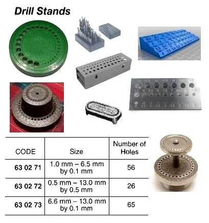 Drill Stand 6.6 13.0 Mm 65 Holes