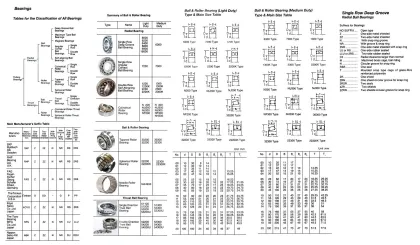 Each Bearing Kind Information