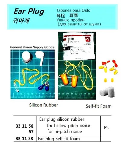 Ear Plug, Self Fit Foam
