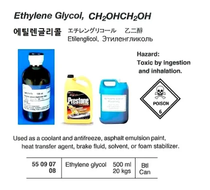 Ethylene Glycol 500 Ml