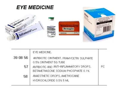 Eye Medicine, Anaesthetic Drops, Amethocaine Hydrochloride 0.5% 5 Ml