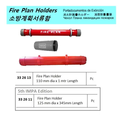 Fire Plan Holder , D: 110 Mm X 1 Mtr