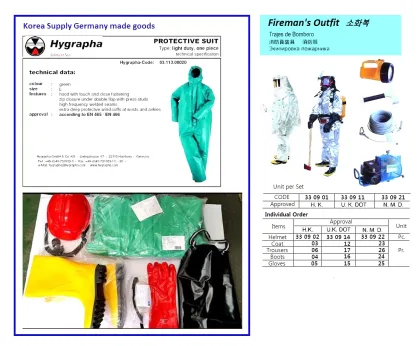 Fireman's Safety Trusers, Uk Dot/ Uscg Approved