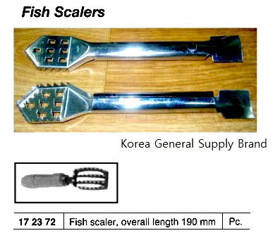 Fish Scaler, 190 Mm Overall