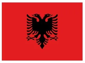 Merchant Flag 4'X 6' Bunting Albania