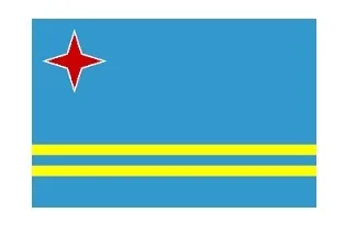 Merchant Flag 4'X 6' Bunting Aruba