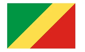 Merchant Flag 4'X 6' Bunting Congo, Republic