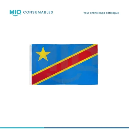Merchant Flag 4'X 6' Bunting Congo, Democratic Republic