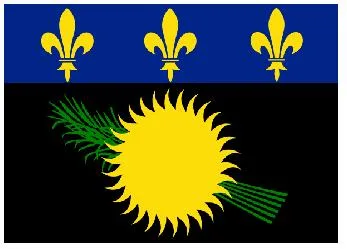 Merchant Flag 4'X 6' Bunting Guadeloupe