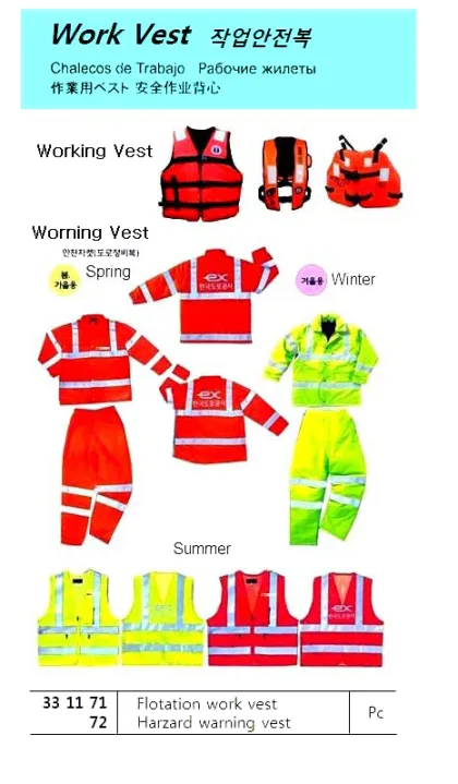 Floatation Work Vest