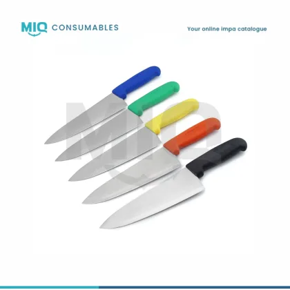 French Knife 250 Mm Red Plastic Handle