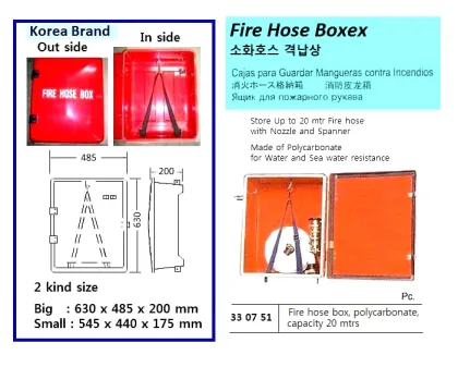 Frp Fire Hose Box For 20 Mtr