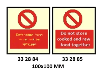 Galley Sign, 100X100 Mm, Do Not...