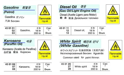 Gasoline, 4 Ltr