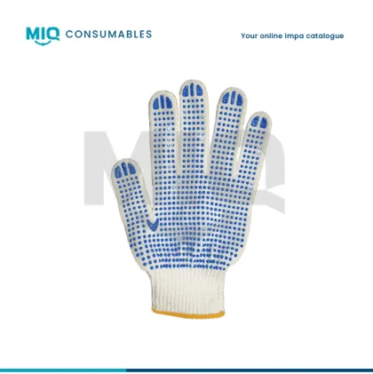 Gloves Cotton Pvc Dot