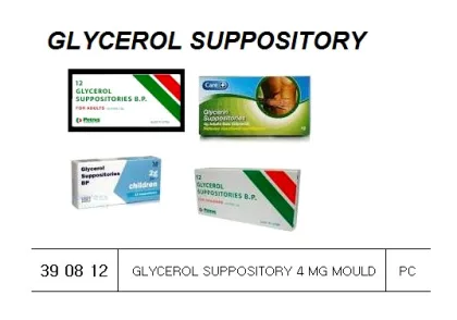 Glycerol Suppository 4 Mg Mould