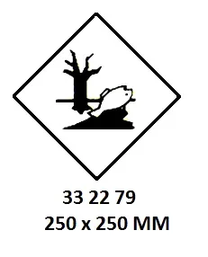 Hazard Diamond, 250X250 Mm