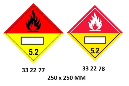 Hazard Diamond, 250X250 Mm, 5.2