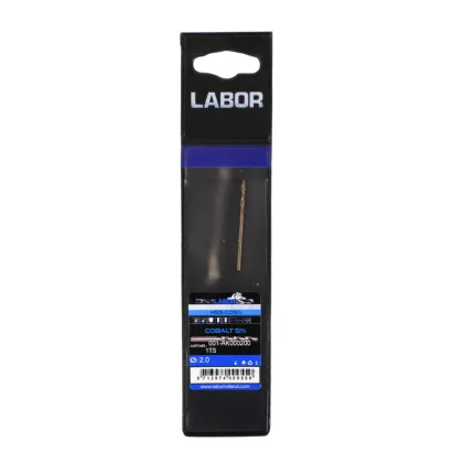 High-Quality 2.0mm HSS-Cobalt Twist Drill - DIN338 | Technotrading