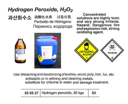 Hydrogen Peroxide 20 Kgs