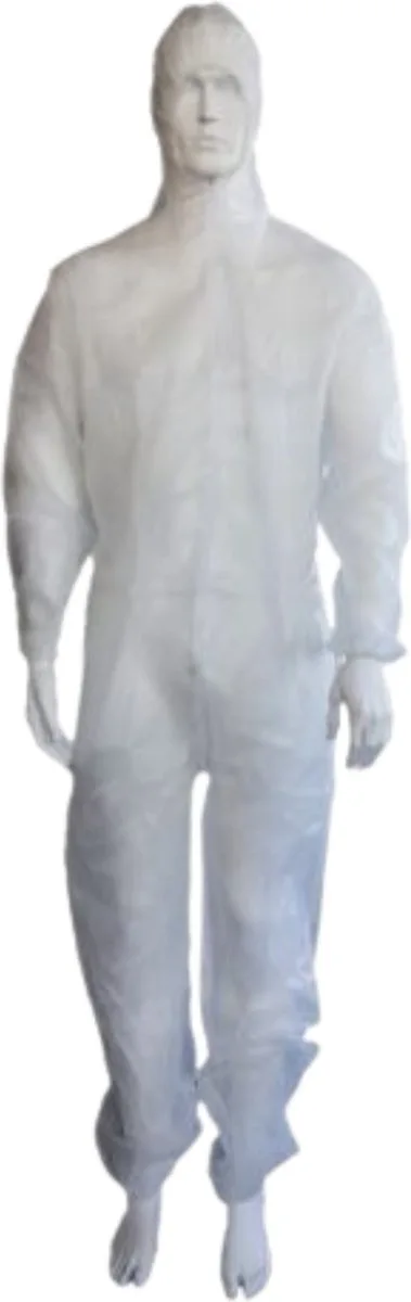 IMPA 190566 |C-Line white disposable coverall, Category I
