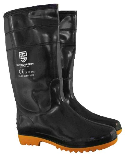 IMPA 191432 | Technosafety Acid resistant Black boots, meets EN20347